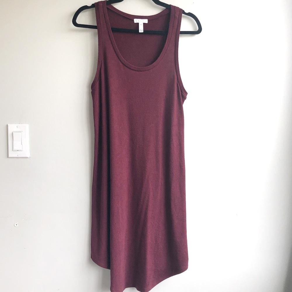 Burgundy Leith Dress